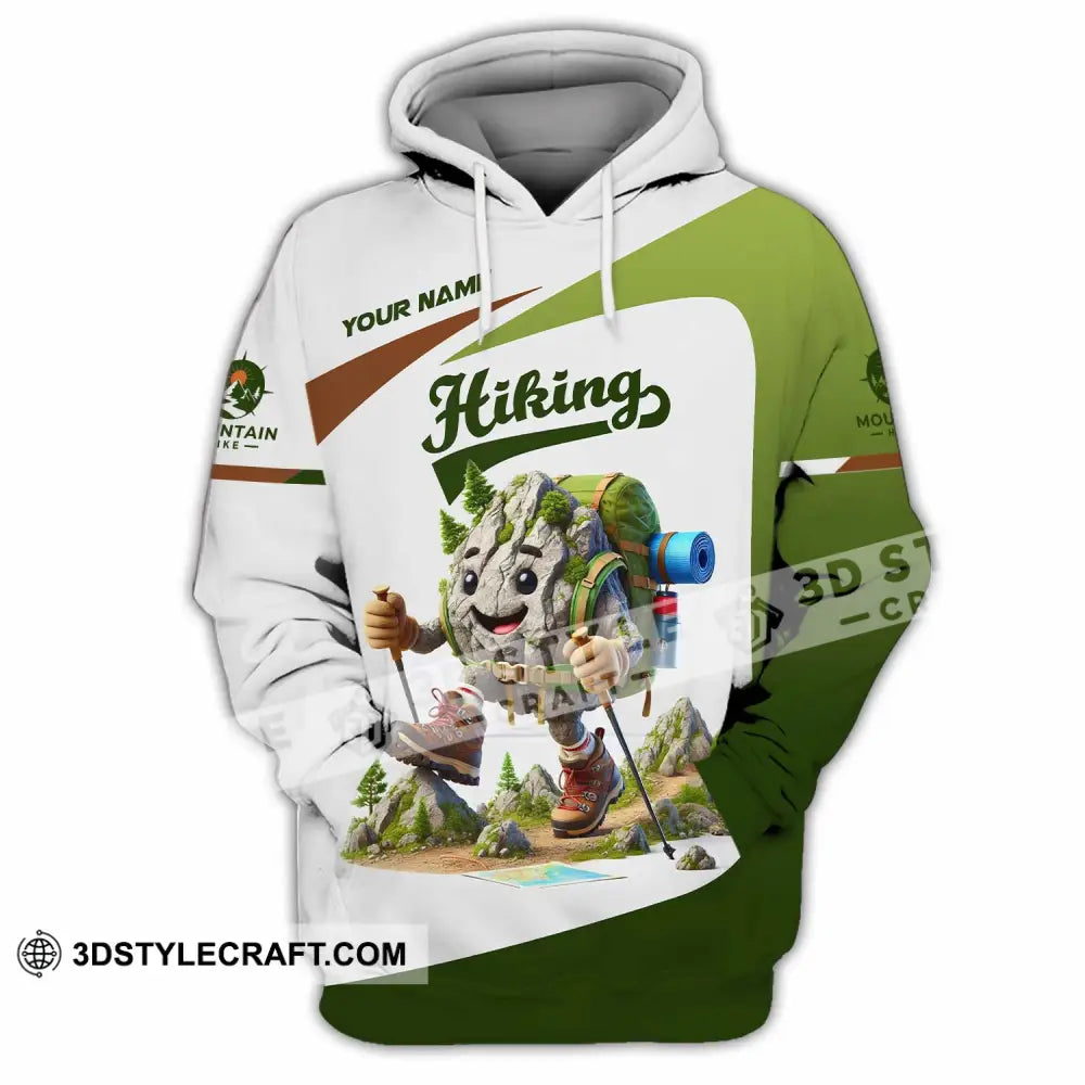 Unisex Shirt Custom Name Hiking Polo Long Sleeve Hoodie / S T-Shirt