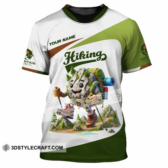 Unisex Shirt, Custom Name Hiking Shirt, Hiking Polo Long Sleeve Shirt style option 2