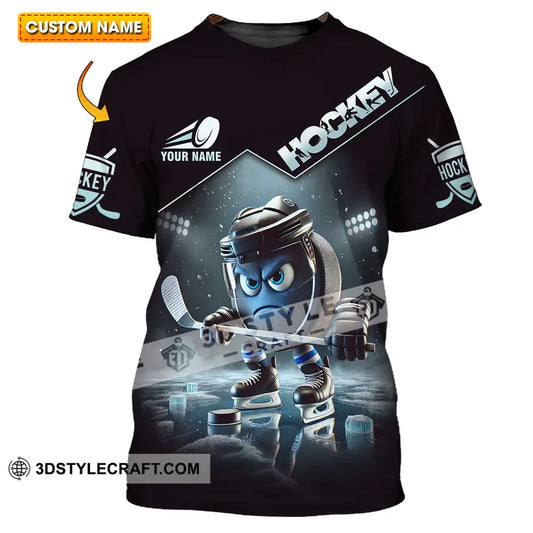 Unisex Shirt - Custom Name Hockey T-Shirt