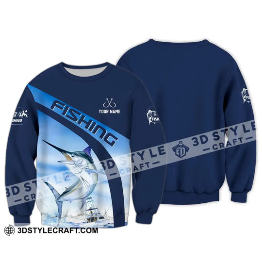 Unisex Shirt - Custom Name Hook Fishing Shirt style option 4