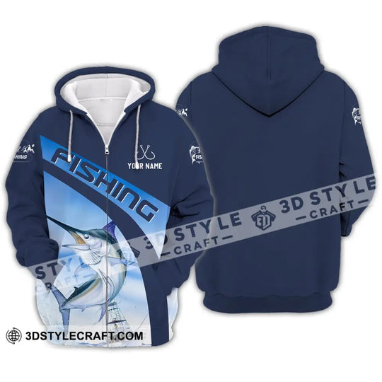 Unisex Shirt - Custom Name Hook Fishing Shirt style option 3