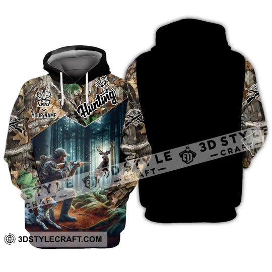 Unisex Shirt - Custom Name Hunting Shirt style option 2