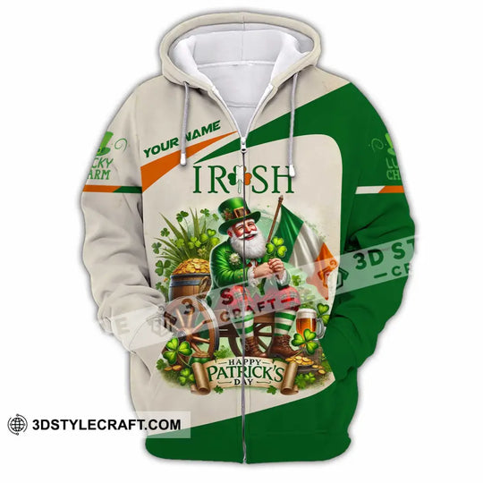 Unisex Shirt, Custom Name Ireland Shirt, Ireland Polo Long Sleeve Shirt style option 3
