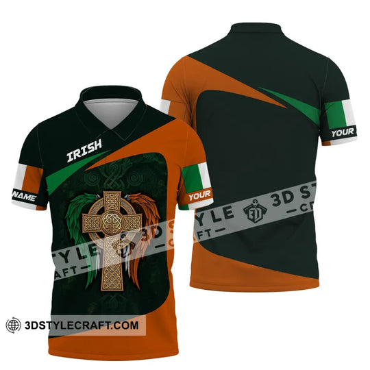 Unisex Shirt, Custom Name Ireland T-Shirt, Ireland Forever, Gift for Irish style option 4