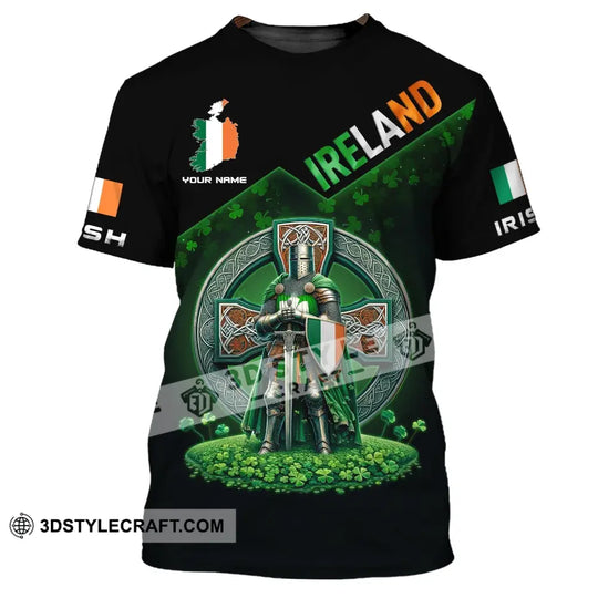 Unisex Shirt, Custom Name Ireland T-Shirt, Ireland Hoodie Polo Shirt, Gift for Irish style option 2