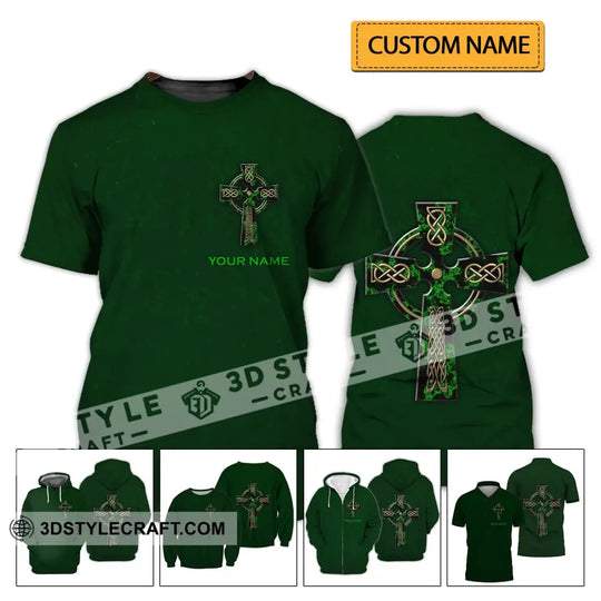 Unisex Shirt - Custom Name Shirt - Irish Patrick's Day Gift , Happy Saint Patrick's Day style option 2