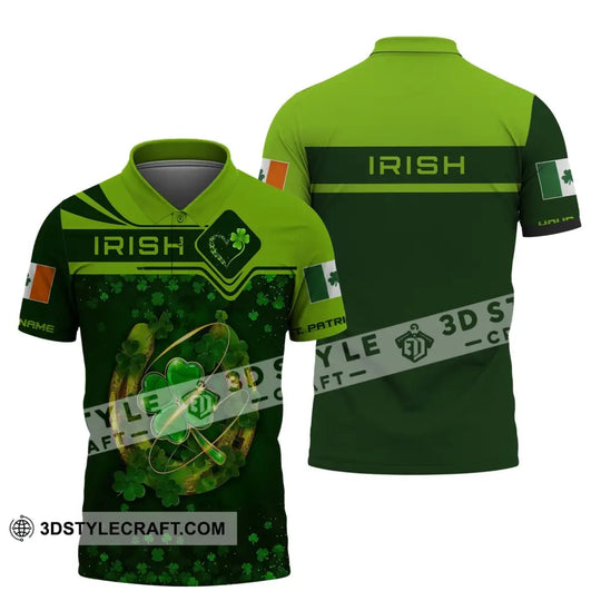 Unisex Shirt, Custom Name Irish T-Shirt, Saint Patrick's Day Shirt, St Patrick's Day Gifts style option 4