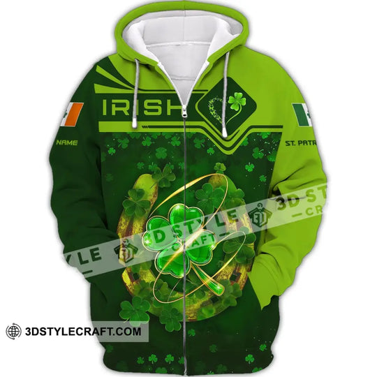 Unisex Shirt, Custom Name Irish T-Shirt, Saint Patrick's Day Shirt, St Patrick's Day Gifts style option 3