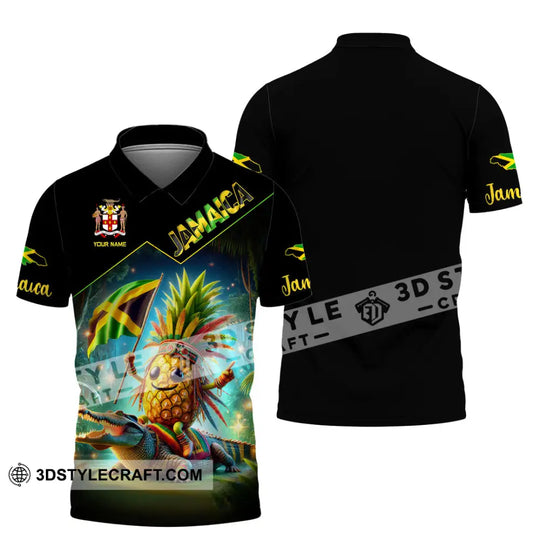 Unisex Shirt, Custom Name Jamaica Shirt, Gift for Jamaica Lover style option 4