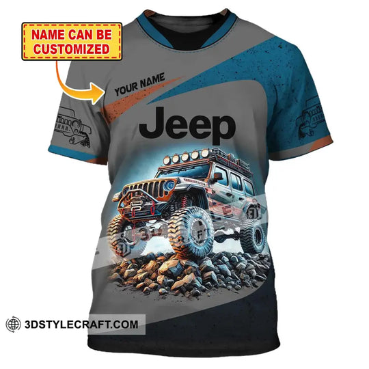 Unisex Shirt, Custom Name Jeep Gladiator Shirt, Jeep  Polo Long Sleeve Shirt style option 1