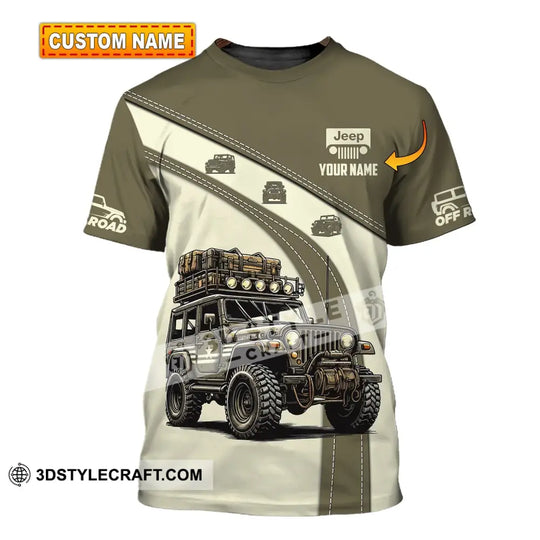 Unisex Shirt, Custom Name Jeep Gladiator Shirt, Jeep  Polo Long Sleeve Shirt style option 1