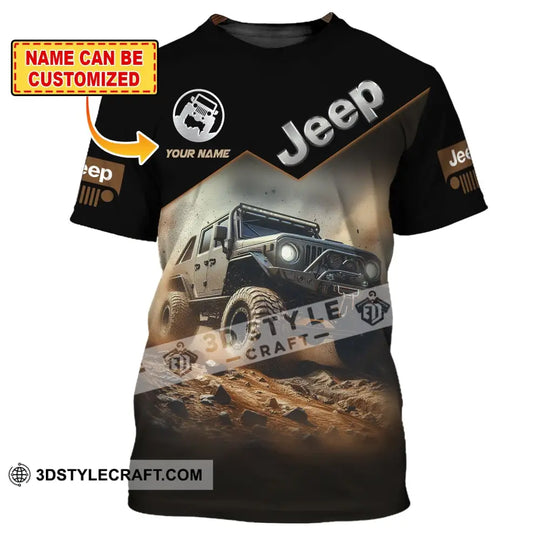 Unisex Shirt, Custom Name Jeep Gladiator Shirt, Jeep  Polo Long Sleeve Shirt style option 1