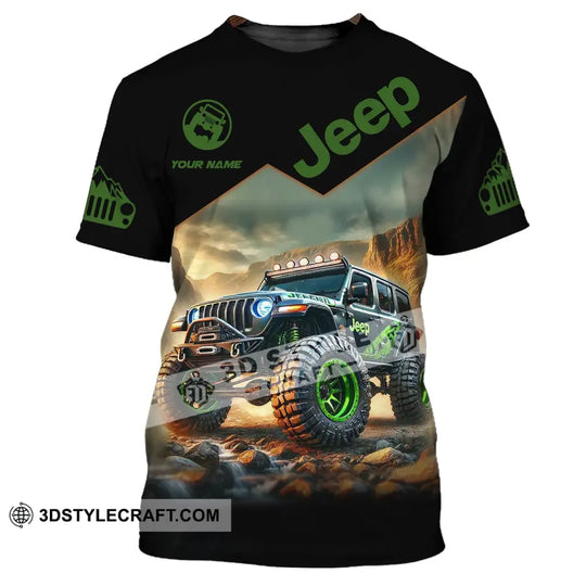 Unisex Shirt, Custom Name Jeep Gladiator Shirt, Jeep  Polo Long Sleeve Shirt style option 2