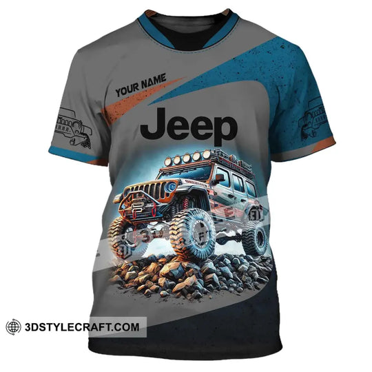 Unisex Shirt, Custom Name Jeep Gladiator Shirt, Jeep  Polo Long Sleeve Shirt style option 2