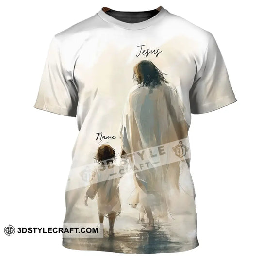 Unisex Shirt, Custom Name Jesus and Me Shirt, Jesus T-Shirt, Christian Gift style option 2