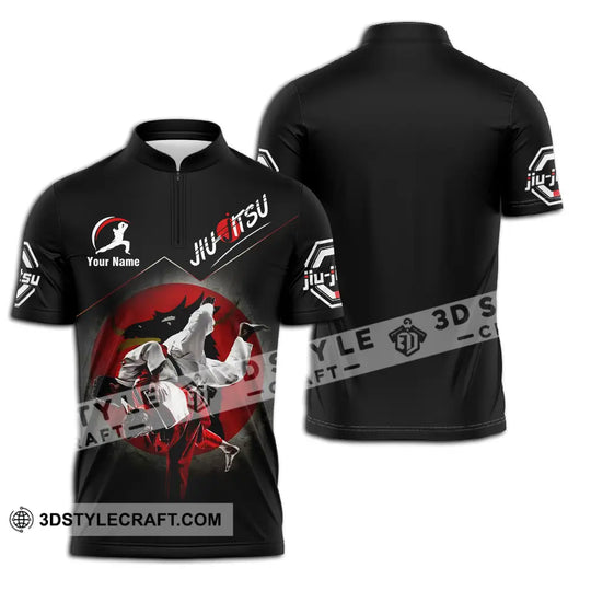 Unisex Shirt - Custom Name Jiu Jitsu Shirt, Combat style option 2
