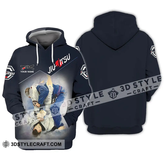 Unisex Shirt - Custom Name Jiu Jitsu Fighter Shirt style option 3