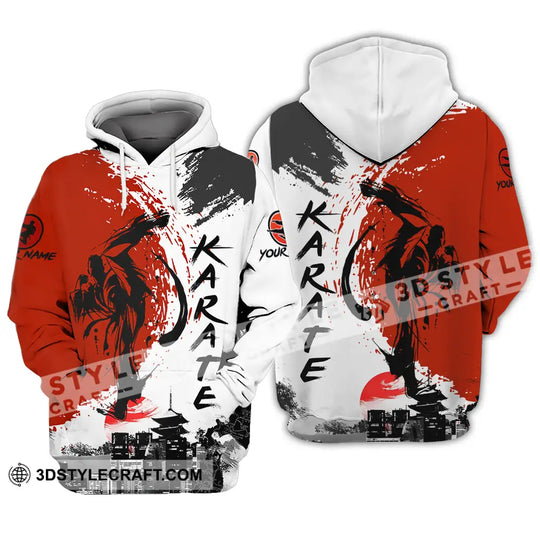Unisex Shirt - Custom Name Karate Shirt, Tradition style option 3