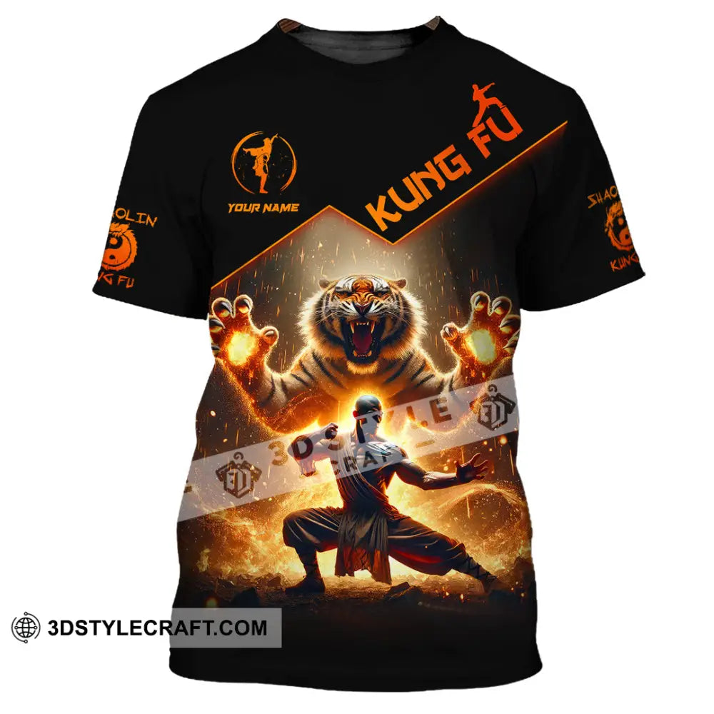 Unisex Shirt Custom Name Kung Fu Lover Gift T-Shirt / S T-Shirt
