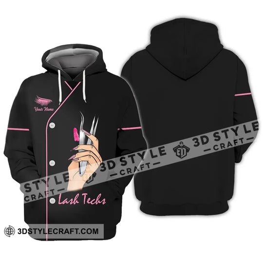 Unisex Shirt - Custom Name Shirt Lash Teaches style option 3