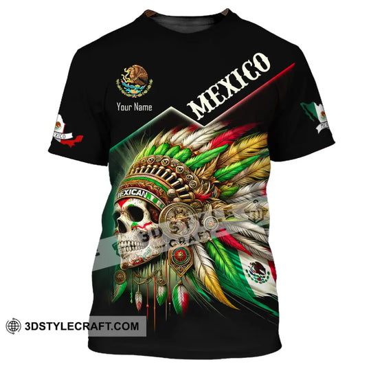 Unisex Shirt, Custom Name Mexico Shirt, Mexico Lover Polo Long Sleeve Shirt, Mexican Gift style option 2