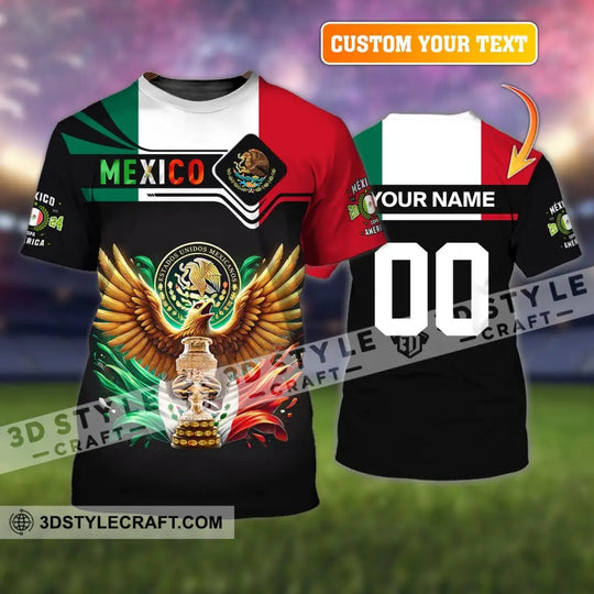 Unisex Shirt, Custom Name Mexico Shirt, Mexico Polo Long Sleeve, Shirt for Mexican style option 1