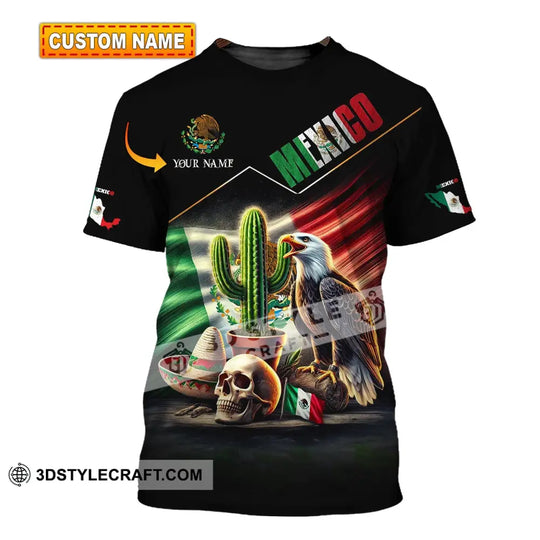 Unisex Shirt, Custom Name Mexico Shirt, Mexico Polo Long Sleeve, Mexico Gift style option 1