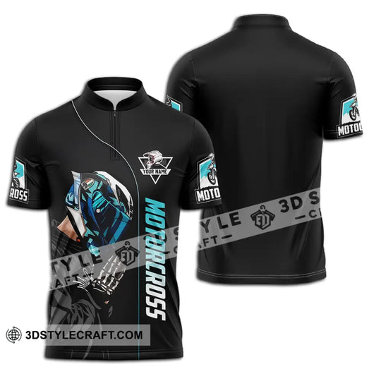 Unisex Shirt - Custom Name Motocross Shirt Praying style option 2