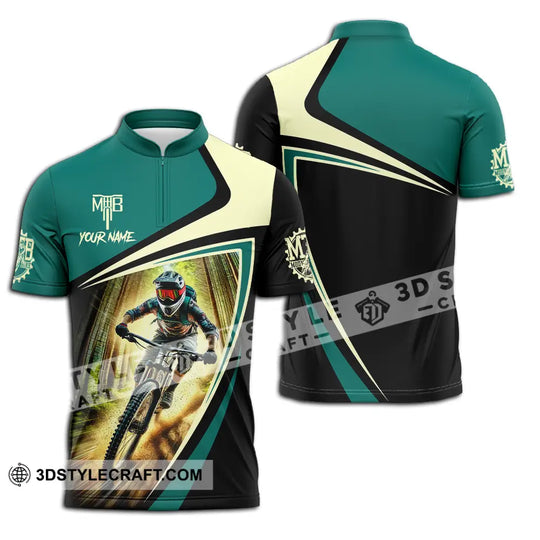 Unisex Shirt - Custom Name Mountain Bike Shirt For Player, Icon style option 2