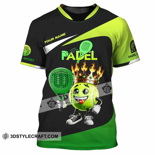 Unisex Shirt, Custom Name Padel Shirt, Padel Polo Long Sleeve Shirt style option 2