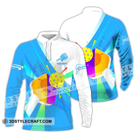 Unisex Shirt - Custom Name Pickleball Color Shirt style option 3