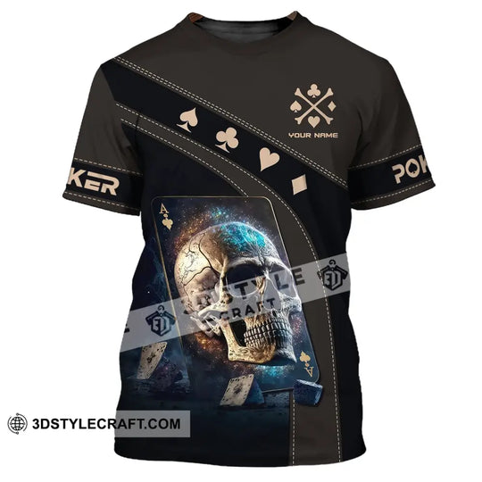 Unisex Shirt, Custom Name Poker T-Shirt, Poker Polo Hoodie, Poker Gift style option 2