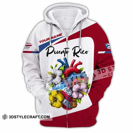 Unisex Shirt, Custom Name Puerto Rico Shirt, Puerto Rico Lover Gift style option 3