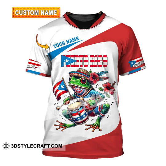 Unisex Shirt, Custom Name Puerto Rico Shirt, Puerto Rico Polo Long Sleeve, Puerto Rico Gift style option 1