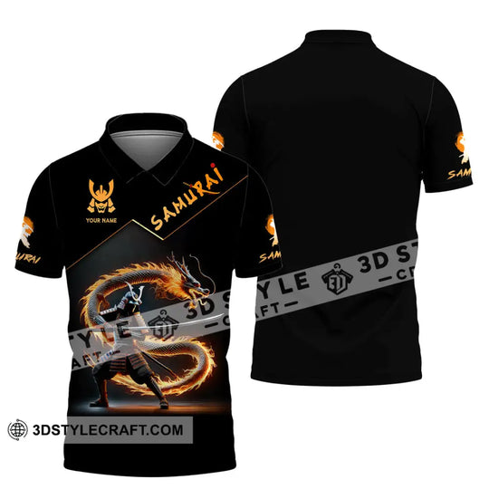 Unisex Shirt, Custom Name Samurai Shirt, Japanese T-Shirt, Samurai Lover Gift style option 4