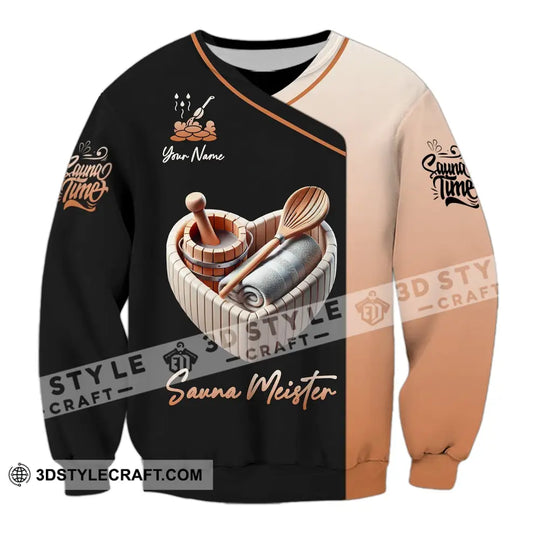Unisex Shirt - Custom Name Shirt Sauna Meister style option 4