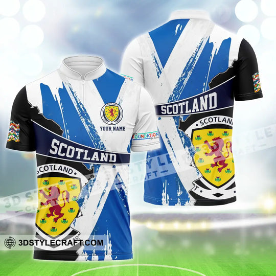 Unisex Shirt - Custom Name Scotland EST.1983 Euro 2024 Shirt style option 3
