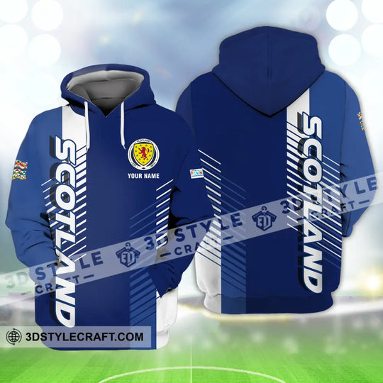 Unisex Shirt - Custom Name Scotland Euro 2024 Shirt style option 4