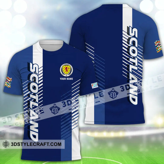 Unisex Shirt - Custom Name Scotland Euro 2024 Shirt style option 2