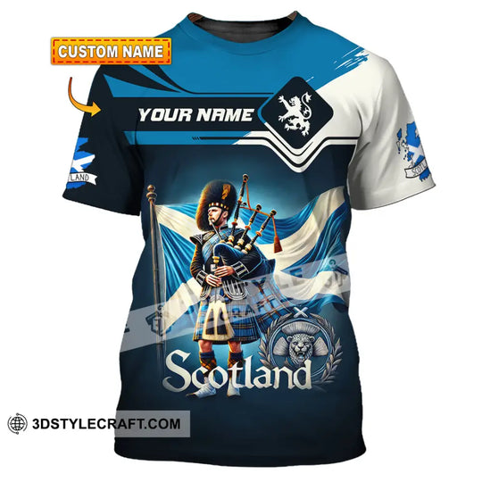 Unisex Shirt, Custom Name Scotland Shirt, Gift for Scottish style option 1