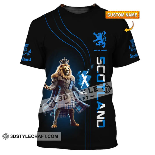 Unisex Shirt Custom Name Scotland Gift For Scottish T-Shirt