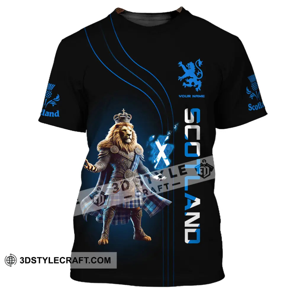 Unisex Shirt Custom Name Scotland Gift For Scottish T-Shirt / S T-Shirt