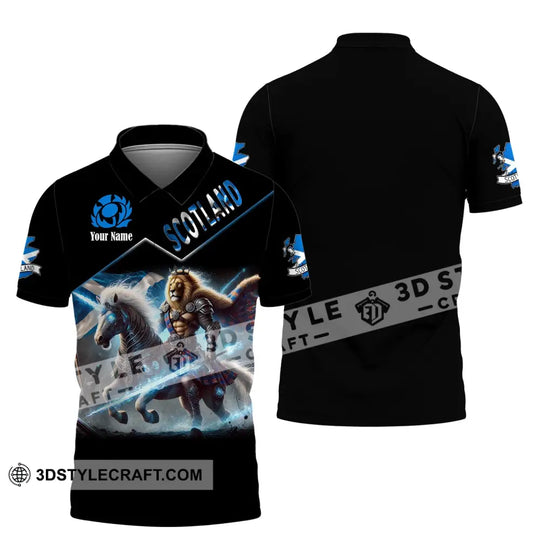 Unisex Shirt, Custom Name Scotland Shirt,  Scotland Lover Gift style option 4