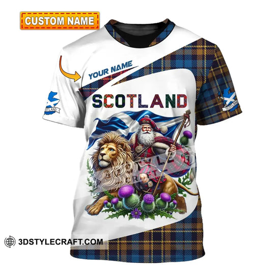 Unisex Shirt, Custom Name Scotland Shirt,  Scotland Lover Gift style option 1