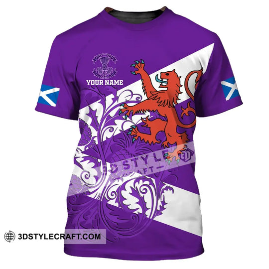 Unisex Shirt, Custom Name Scotland Shirt, Scotland Lover T-Shirt, Scottish Shirt style option 2