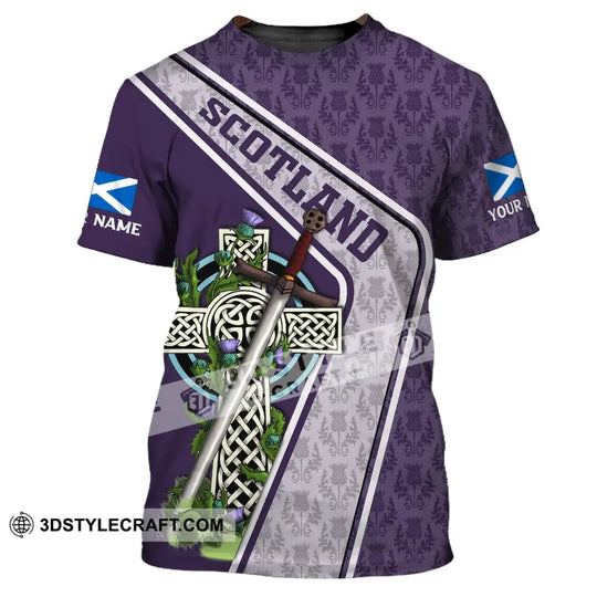 Unisex Shirt, Custom Name Scotland Shirt, Scottish Hoodie, Scotland T-Shirt, Gift for Scotland Lover style option 2