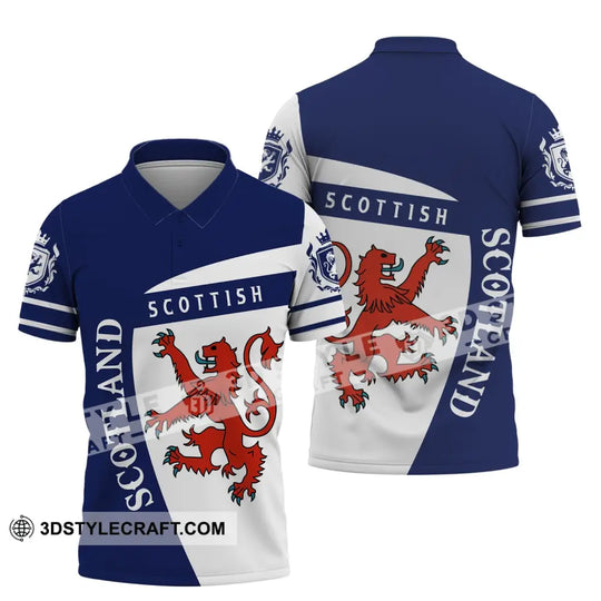 Unisex Shirt, Custom Name Scotland Shirt, Scottish Polo, Scotland T-Shirt, Gift for Scotland Lover style option 4