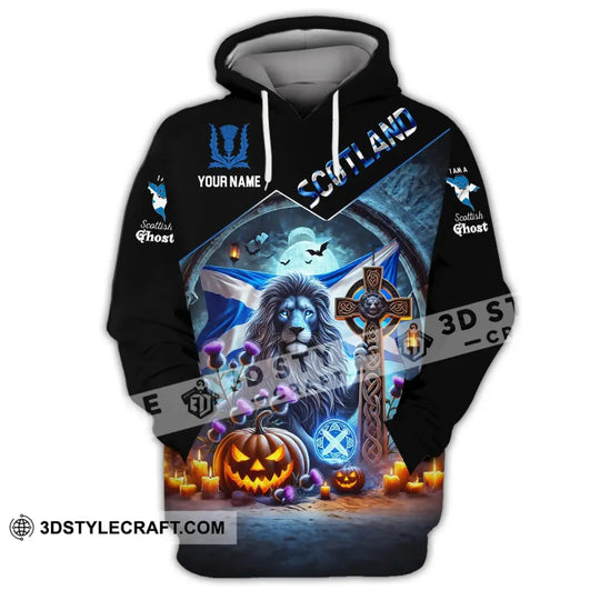 Unisex Shirt - Custom Name Scottish Ghost Shirt style option 2