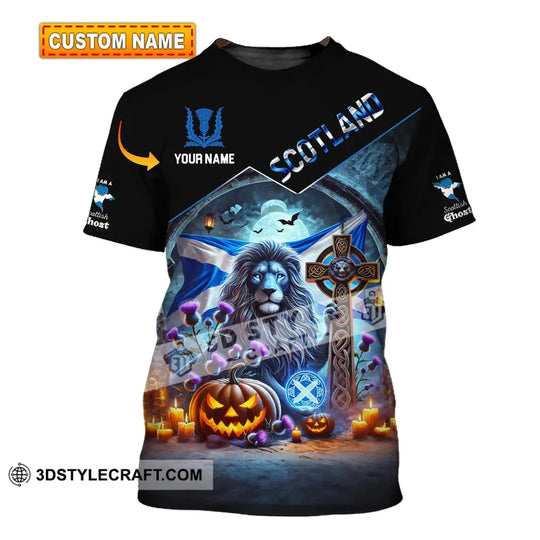 Unisex Shirt - Custom Name Scottish Ghost Shirt style option 1