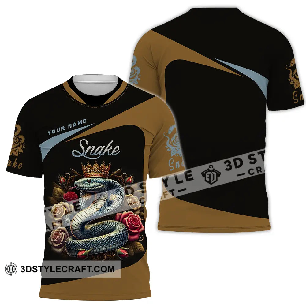 Unisex Shirt - Custom Name Snake T-Shirt
